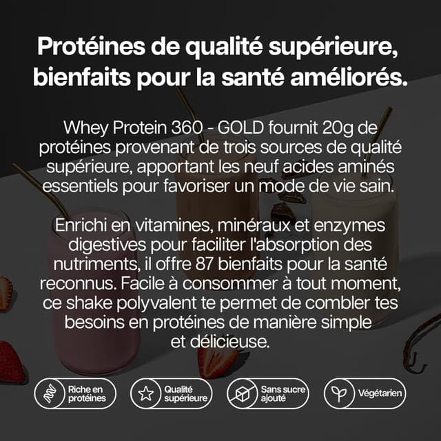 Thumbnail 4 de The Protein Works Whey 360 Pure 600 g