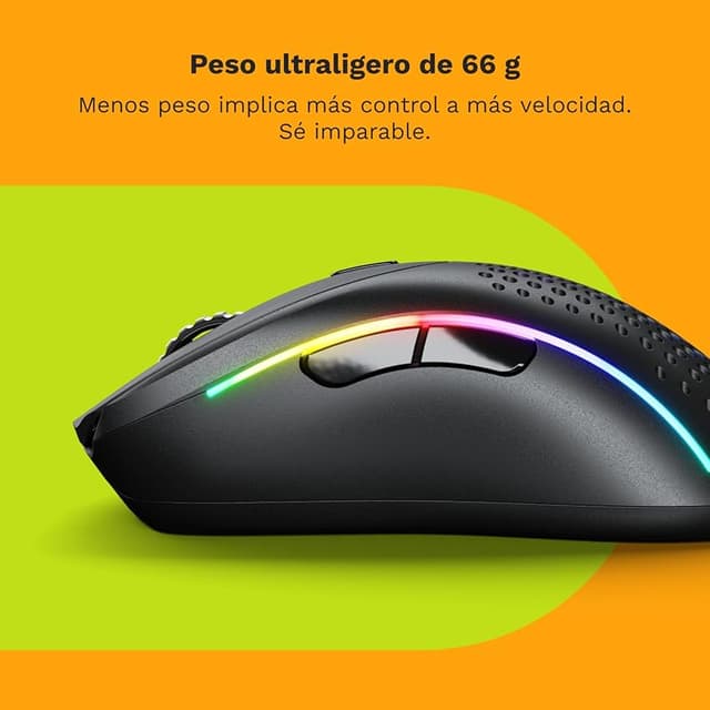 Detalle 1 de Glorious Model D 2 Wireless ratón gaming 66 g
