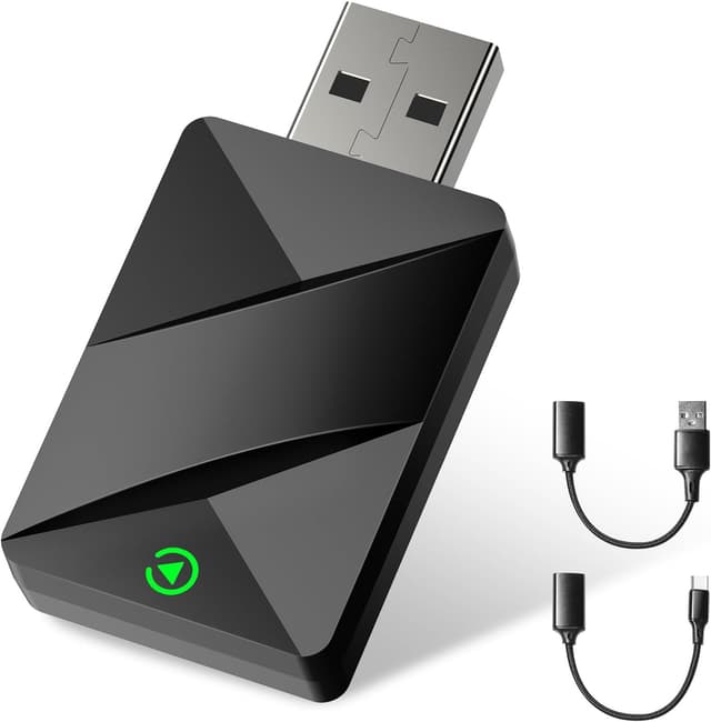 Detalle de TINAZEOK T1 Ultra-Compact Wireless CarPlay Adapter (convert wired to wireless)