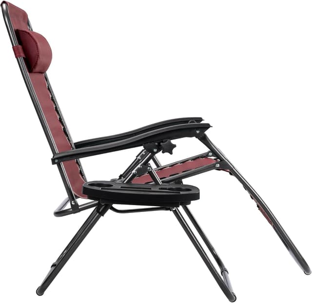 Thumbnail 4 de T-LoVendo Pack 2 Tumbonas Gravedad Zero BORGOÑA