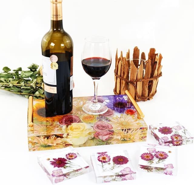 Thumbnail 4 de Silikonformen Epoxidharz Groß Rechteckig 8.8×6×2 inch