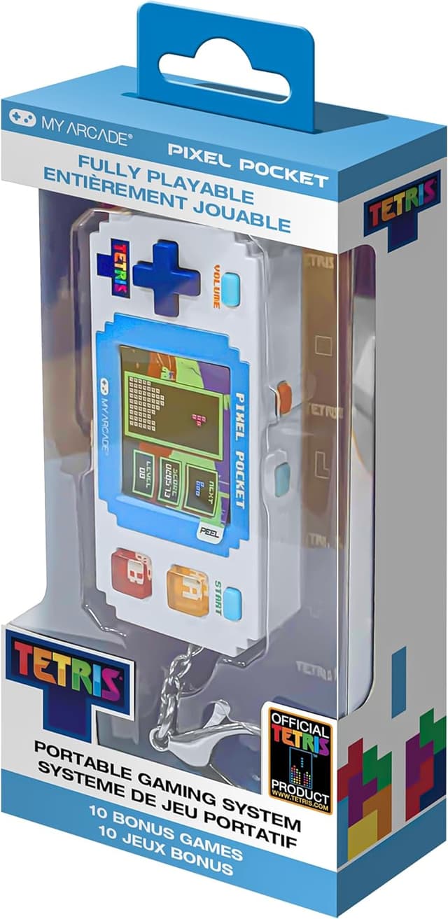 Imagen de Tetris Pixel Player 10 jeux bonus en OfertitasTOP