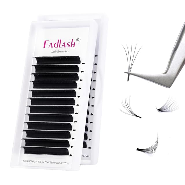 Detalle de Easy Fan Lashes für Wimpernverlängerung 0,07 mm