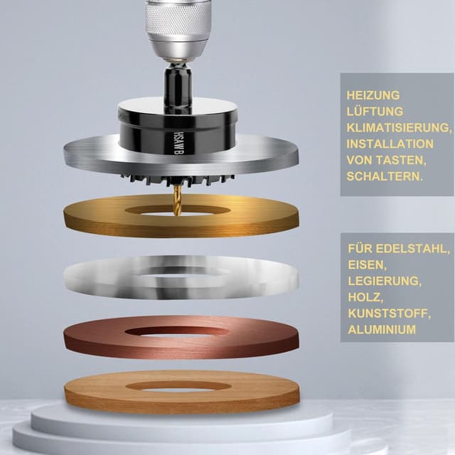 Thumbnail 6 de HSAWBIT 65mm Hartmetall-Bohrer