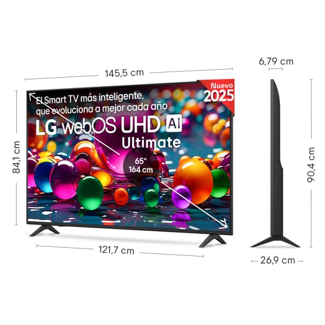Detalle 2 de LG 65UA75006LA TV 4K 164 cm (65') UHD webOS 25