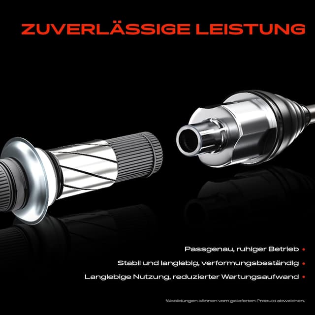 Detalle de Frankberg Steckwelle / Antriebswelle vorne rechts kompatibel (02Z409345A u. a.) für M.u.l.t.i.v.a.n & Transporter