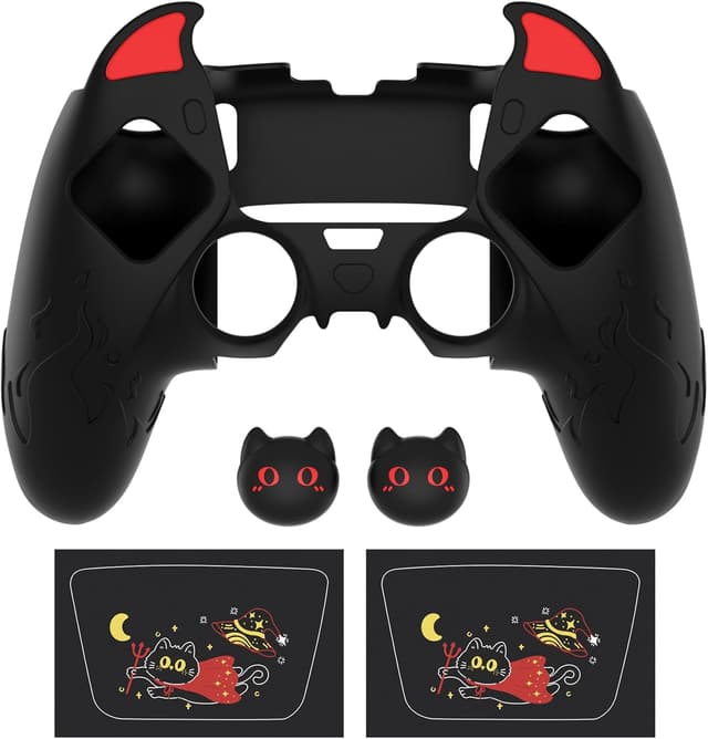 Thumbnail 1 de PlayVital Funda de Silicona Cute Demon para PS5 DualSense