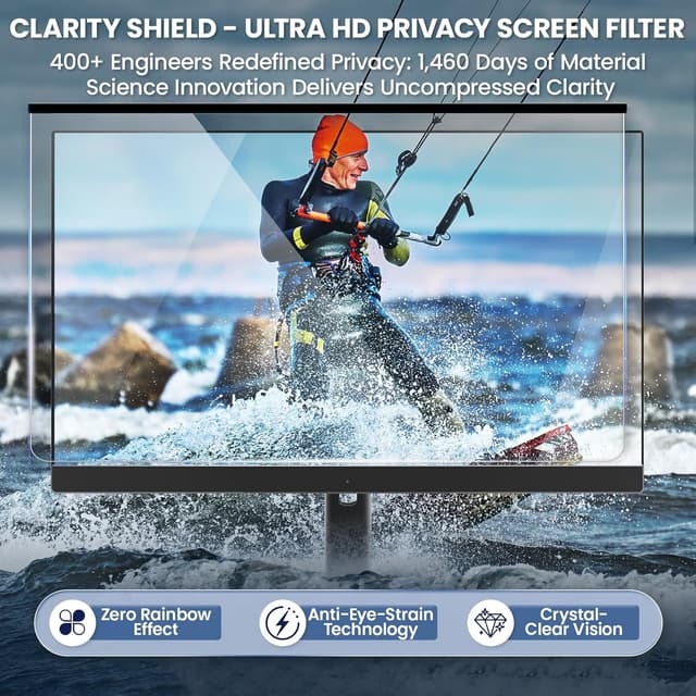 Thumbnail 5 de Magnetic Privacy Screen 27in 16:9 Blue Light Filter
