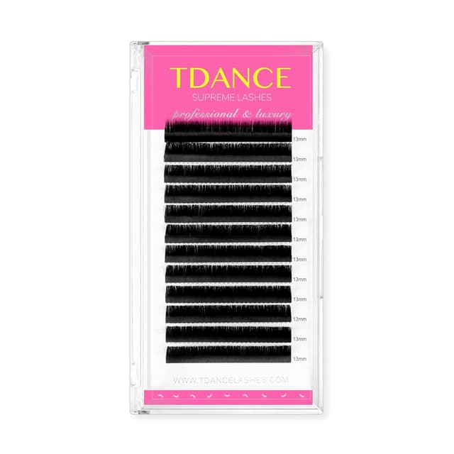 Thumbnail 6 de TDANCE Lash Extension Matte Black (C/CC/D/DD, J & B Curl) Volume & Classic Lash Extensions, 0.03–0.18mm