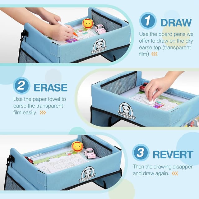 Thumbnail 6 de COOLJOY Travel Tray Kids Travel Tray