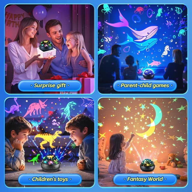 Thumbnail 6 de Dinosaur Night Light Projector 31 colours