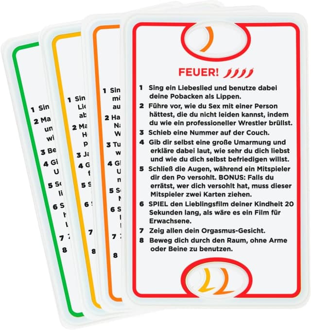 Thumbnail 6 de UNO Challenge Adults Only gioco carte +18