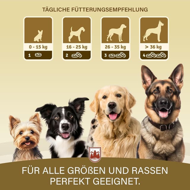 Detalle de Veddelholzer Gelenktabletten für Hunde 125 Kapseln