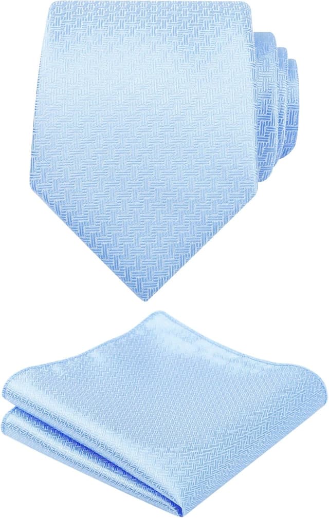 Detalle de Alizeal Mens tie set with 150 x 8cm
