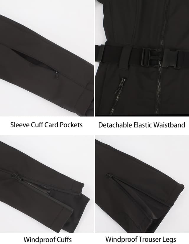 Thumbnail 4 de GSOU SNOW Ski Suit Women Slim Waterproof Snowsuit