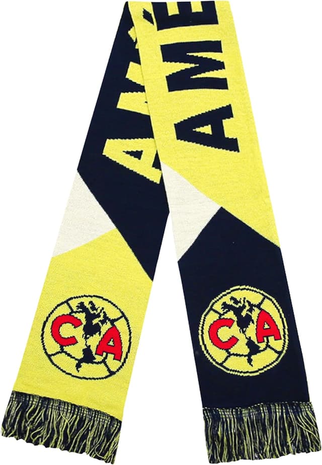 Detalle de Icon Sports Club América Official Soccer Team Ultimate Fan Pack (Kids Unisex) — Jacket, T-Shirts, Scarf & Size 5 Soccer Ball