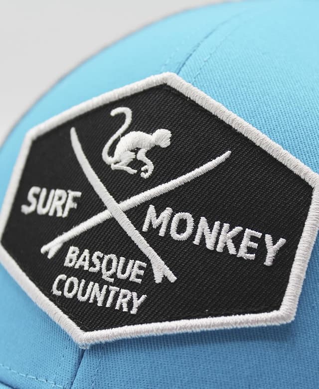 Detalle de Surf Monkey Dressed in Music Play with ME casquette trucker 5 panneaux pour enfants