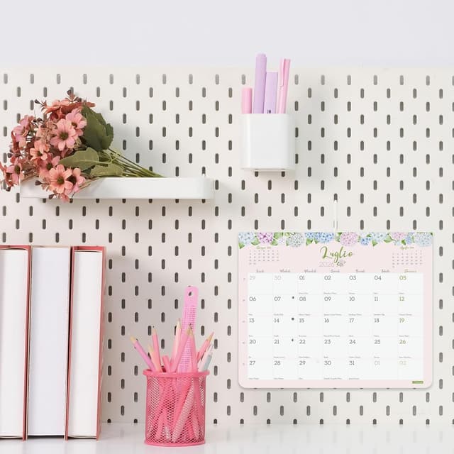 Detalle de Finocam Calendario con calamita 2026 250x200 mm, layout mensile Gennaio–Dicembre 2026