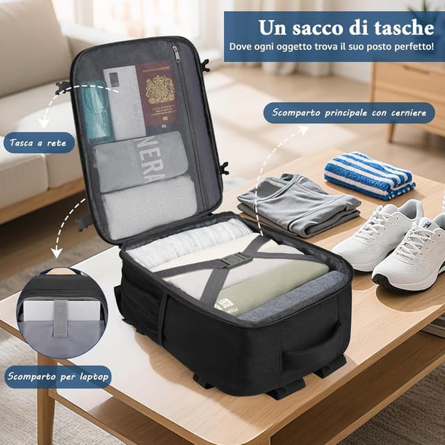 Thumbnail 5 de VSNOON Zaino Ryanair 24L 40x30x20