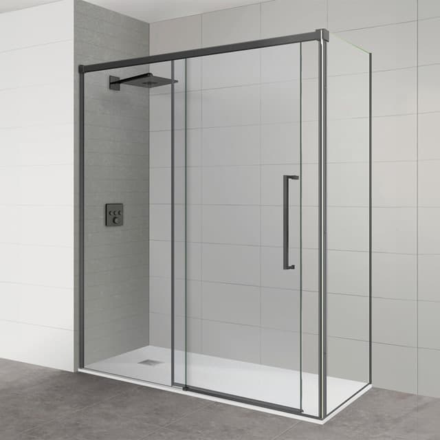 Imagen de Ibermampara Estambul-8 mampara de ducha 2 puertas en OfertitasTOP