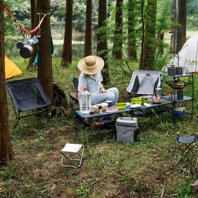 Thumbnail 6 de Naturehike tragbarer Campingstuhl (ultraleicht, klappbar) – 1,1 kg, bis 150 kg Traglast, für Angeln, Picknick & Outdoor
