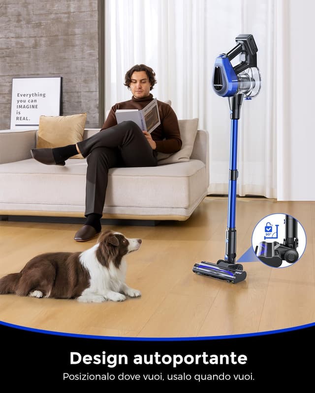 Thumbnail 6 de 50Min Aspirapolvere Senza Fili 550W 50KPa 1,5L