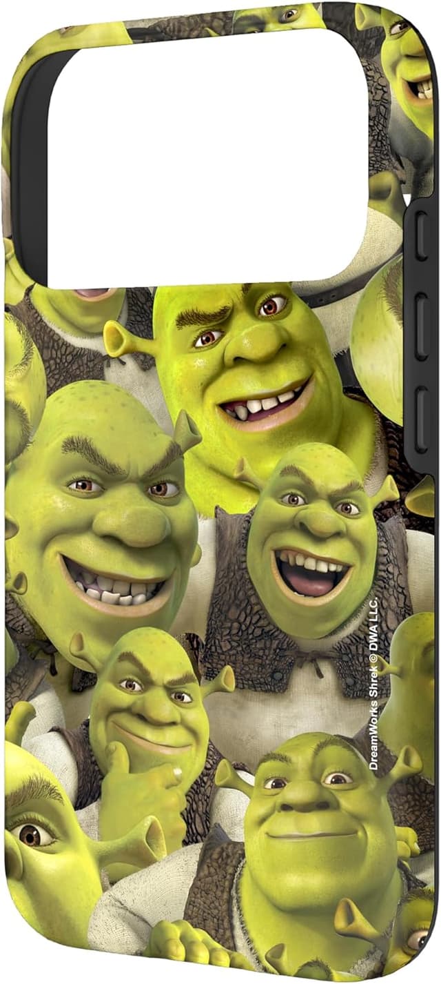 Detalle de Custodia iPhone 17 Pro Shrek con stile