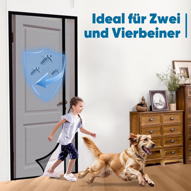 Thumbnail 5 de Sekey Mosquitera Puerta a Prueba de Gatos 70x200 cm