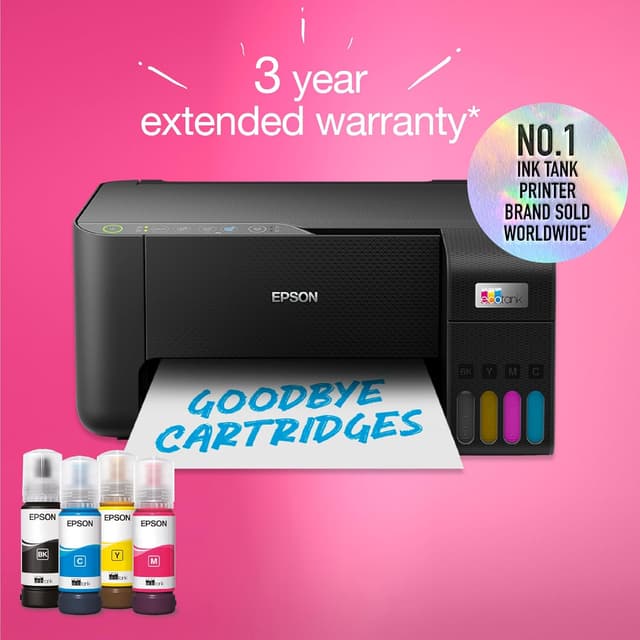 Thumbnail 2 de EcoTank ET-2860 ink tank printer 3 years