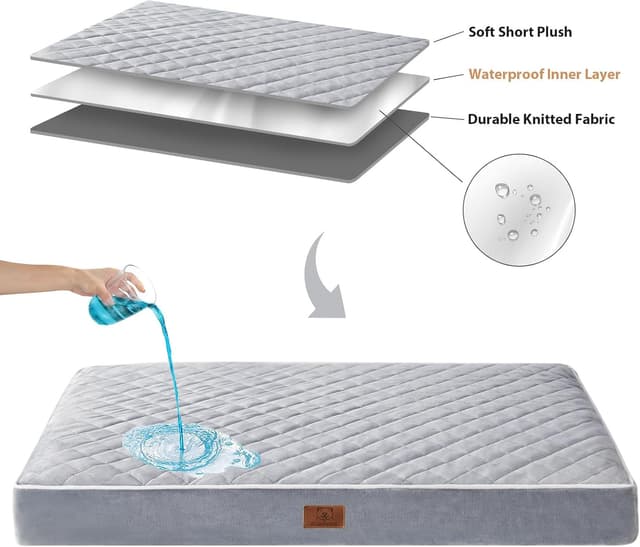 Thumbnail 4 de WNPETHOME Orthopedic Dog Bed XL 42x30x4