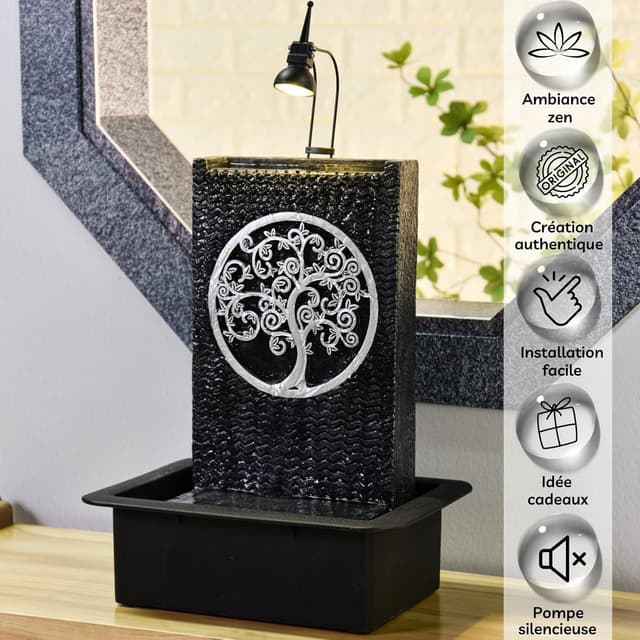 Thumbnail 2 de Fuente Interior Pared Agua, Cascada Árbol de la Vida 🌊