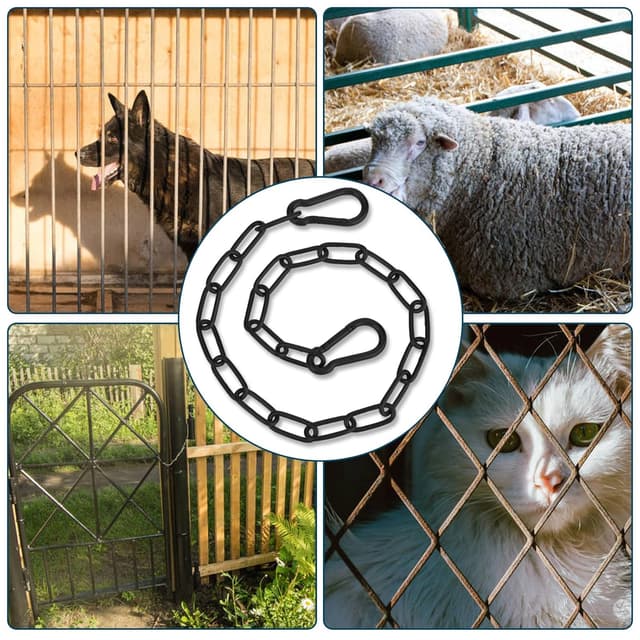 Thumbnail 6 de NEUSID Edelstahl Kette für Türen 0,5 m