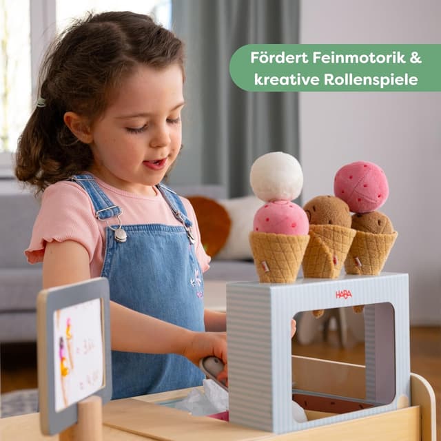 Detalle 2 de Creative Play Eisdiele von HABA ab 3 Jahren