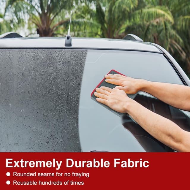 Thumbnail 3 de Adiwo Microfibre Cleaning Cloths 30x30cm, 400GSM 🧽