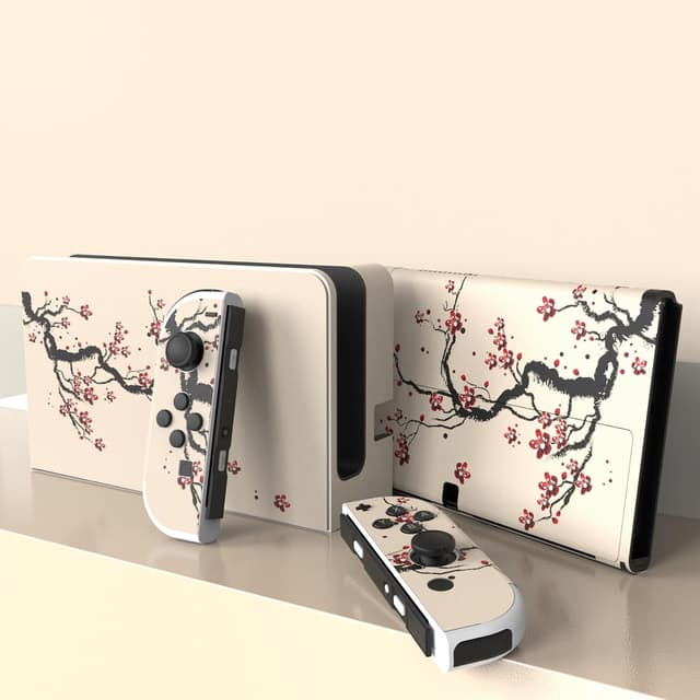 Detalle de PlayVital Switch OLED stickers set