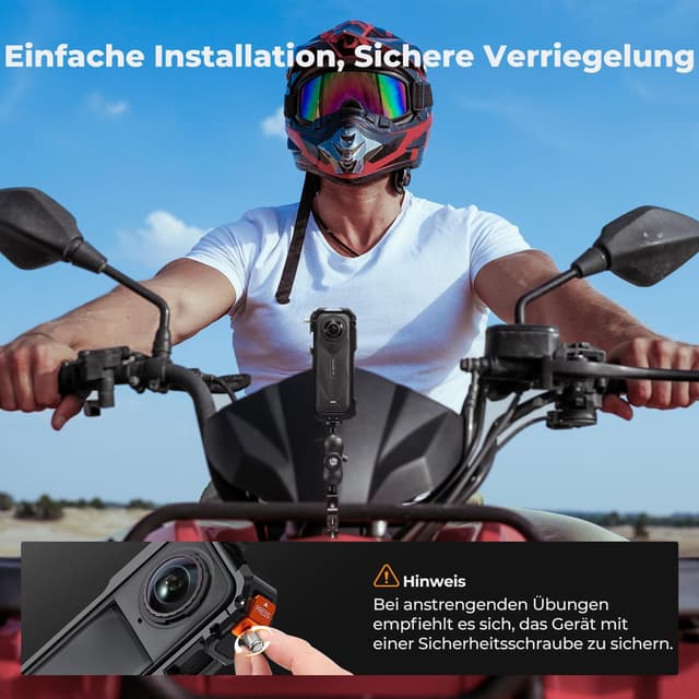 Detalle 2 de K&F CONCEPT Insta360 X5 Kamerakäfig