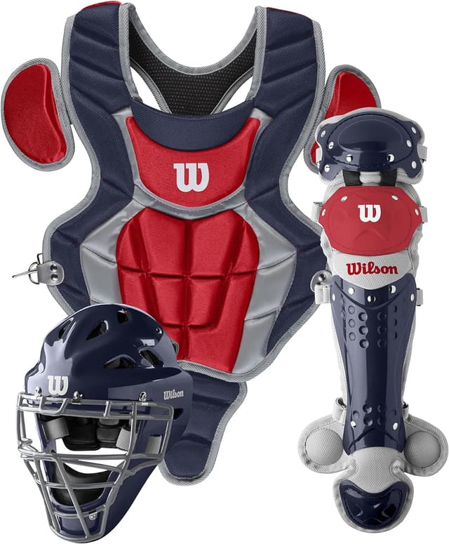 Thumbnail 4 de Wilson C200 Youth Catcher’s Gear Set 3-piece