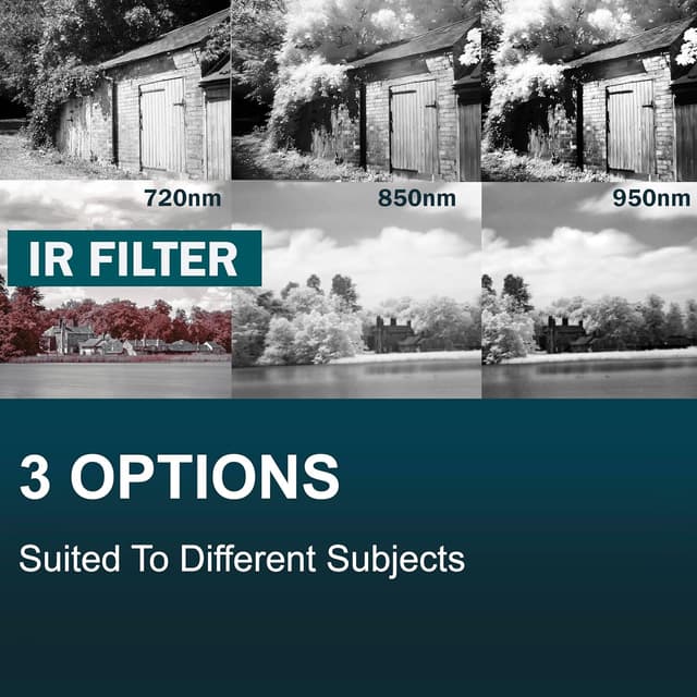 Detalle 2 de MaD Cameras 77mm R72 IR-Filter für DSLR