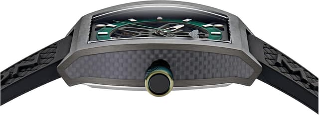 Detalle 2 de ASTON MARTIN Herren Automatik Uhr AML Thrill MTRT1 mit Silikonarmband (TRG Automatic)