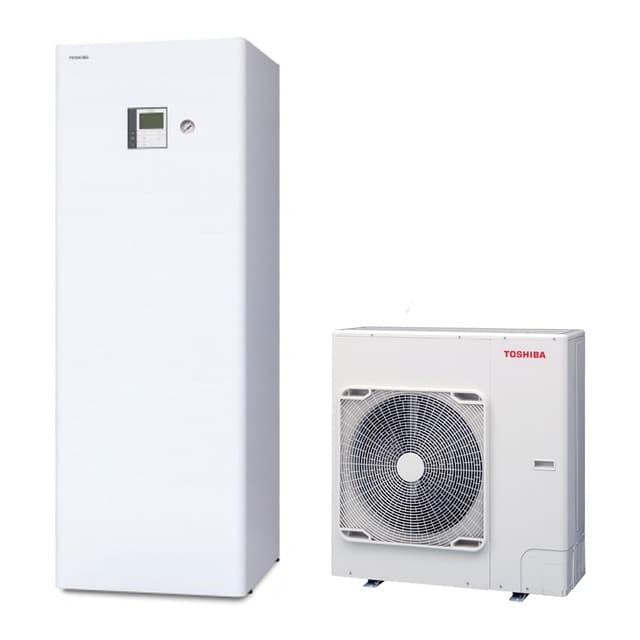 Detalle de Toshiba BetaY65 aerotermia 210 litros A+++