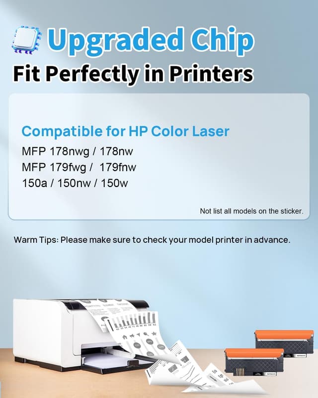 Detalle 2 de Yowell 117A Toner Schwarz