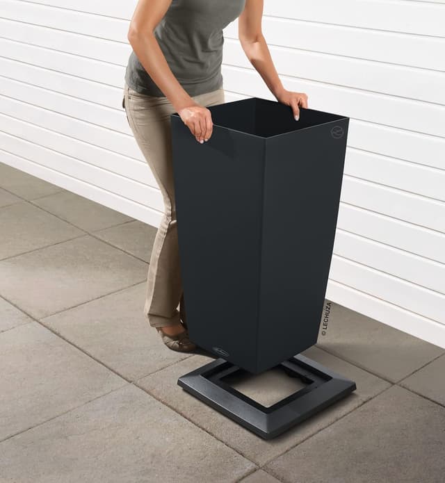 Detalle 2 de LECHUZA Cubico 40 Base a rullo