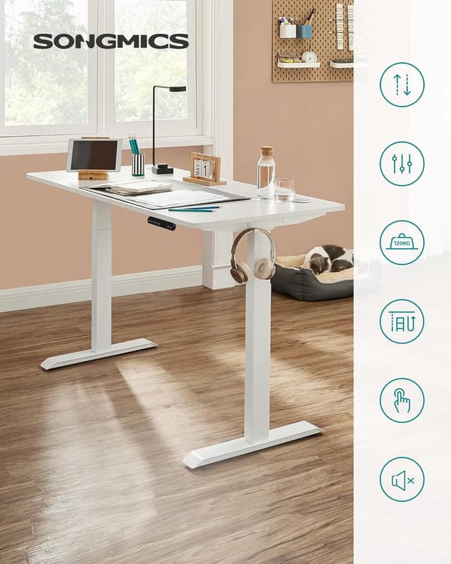 Thumbnail 3 de Songmics Cadre de Bureau Électrique LSD019W01V1