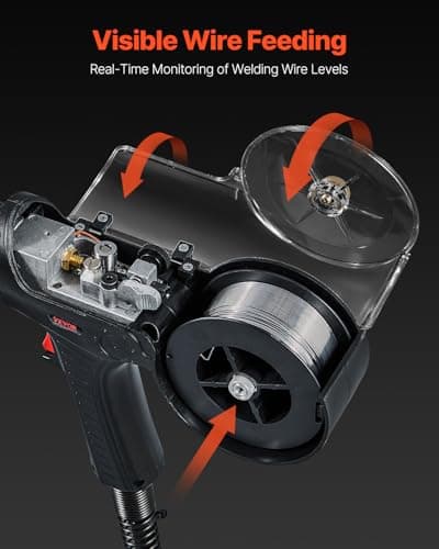 Thumbnail 2 de VEVOR Pistola de carrete 200 A, cable 20 pies