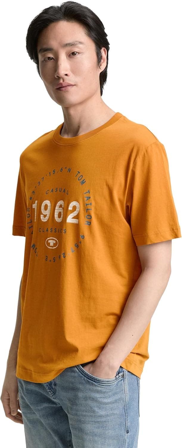 Detalle 2 de TOM TAILOR 1046793 T-Shirt da uomo a maniche corte