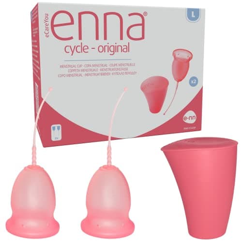 Imagen de enna cycle original copa menstrual TALLA L 2 unidades en OfertitasTOP