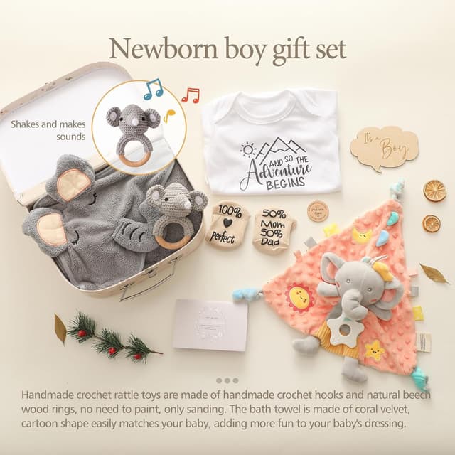 Detalle 2 de Promise Babe Baby Geschenk Set Neugeborenen đ