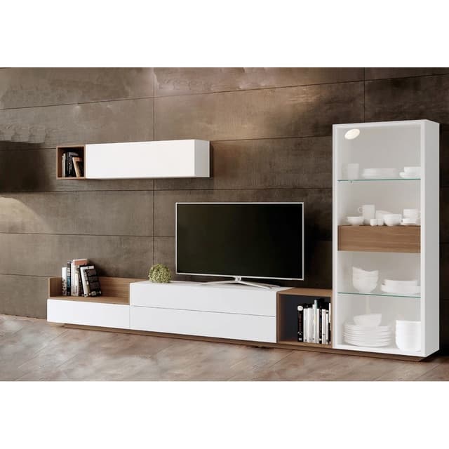 Detalle de El Corte Inglés Ckron mueble salón 300 cm