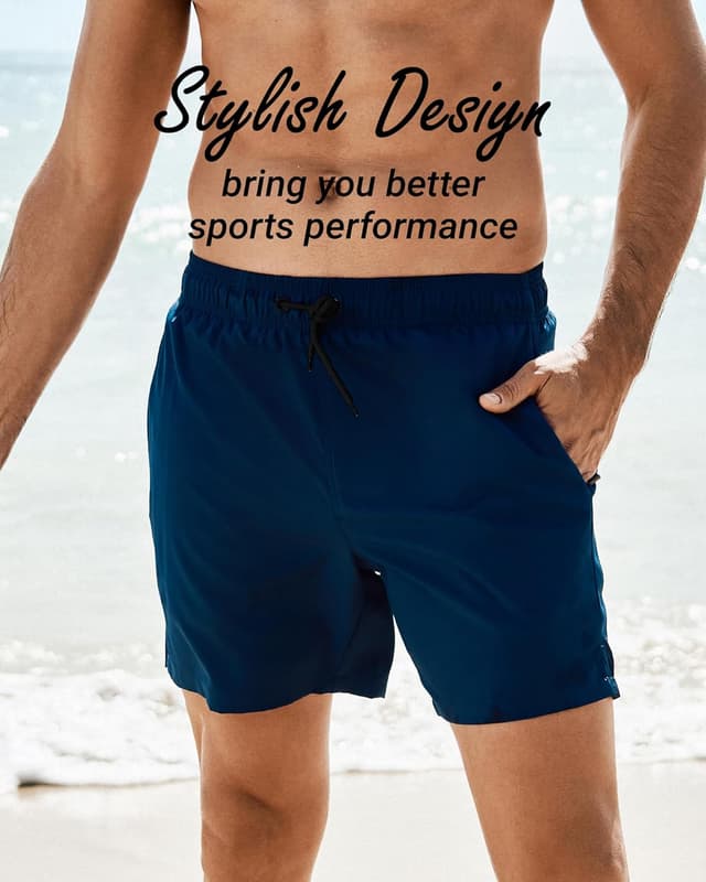 Detalle 2 de Arcweg Herren Badeshorts 2-in-1 mit Kompression