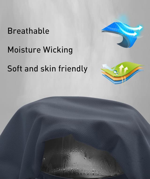 Detalle de ZITY Men’s Short-Sleeve Polo Shirt with Collar, Moisture-Wicking Stretch